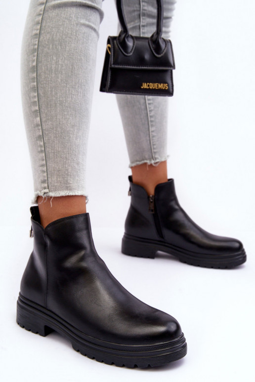 Schwarze Stiefeletten Foteini Schwarze Stiefeletten Foteini