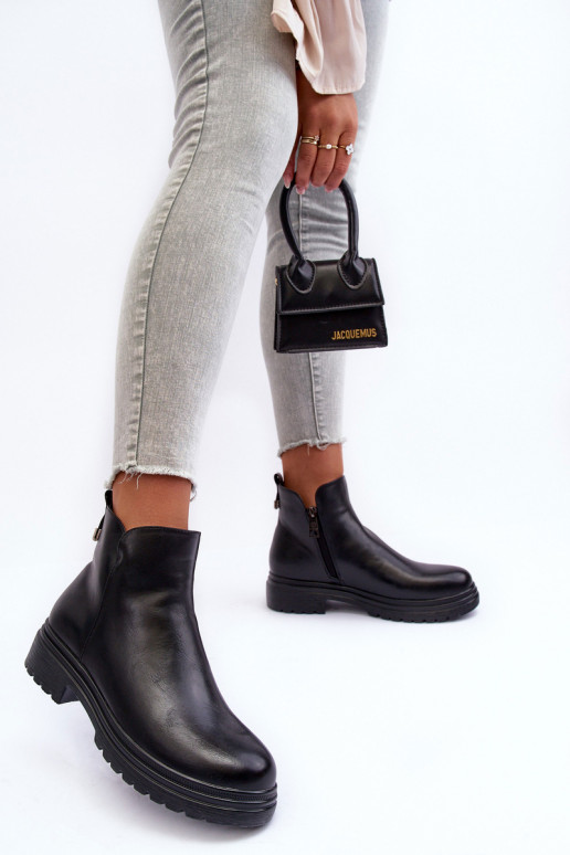 Schwarze Stiefeletten Foteini Schwarze Stiefeletten Foteini