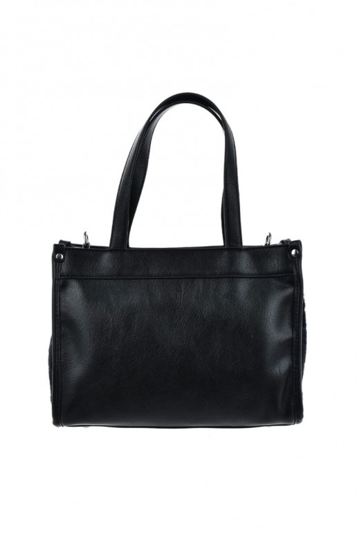 Tasche mit Fellbesatz Big Star OO574067 schwarz