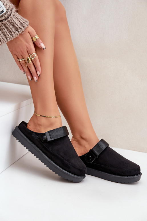 sich Zuarm laufen Hausschuhe Feminin mit einer Plattform schZuarze Farbe Neliel sich Zuarm laufen Hausschuhe Feminin mit einer Plattform schZuarze Farbe Neliel