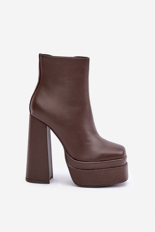 Stiefel mit einer Plattform I Aufzeichnen sich Zuarm laufen CzekoladoZue Selahra