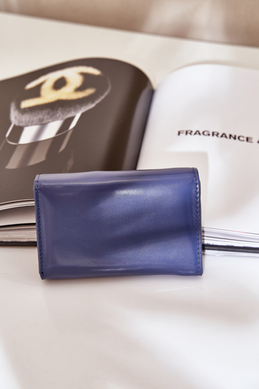 lackiert Damenbrieftasche Dunkelblau Rahner lackiert Damenbrieftasche Dunkelblau Rahner