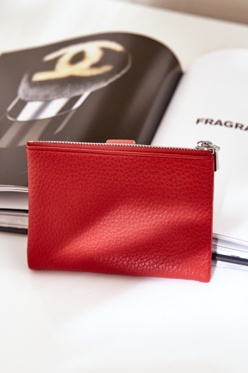 Eko Leder Damenbrieftasche rote Farbe Bronica 2