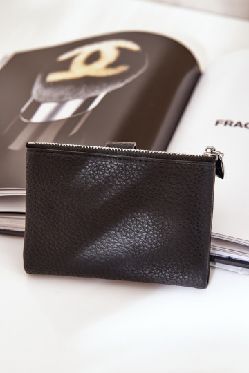 Eko Leder Damenbrieftasche schZuarze Farbe Bronica 2