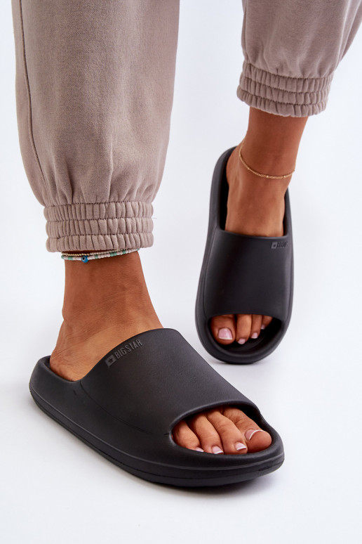  Damenhausschuhe Big Star NN274A042 schZuarze Farbe