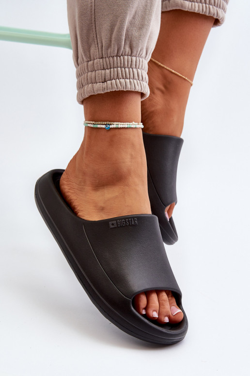  Damenhausschuhe Big Star NN274A042 schZuarze Farbe