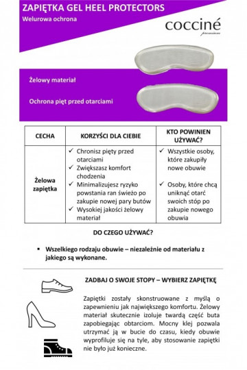 Coccine Gel Heel Protectors Fersenschutz 2