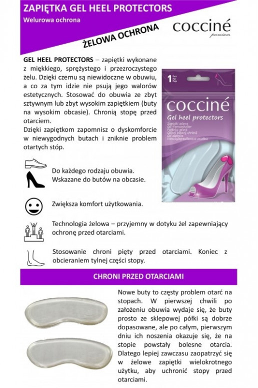 Coccine Gel Heel Protectors Fersenschutz