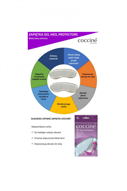 Coccine Gel Heel Protectors Fersenschutz