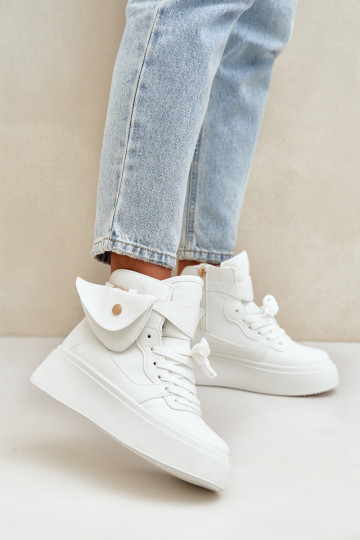 Groß Sneakers Stilvollllschuhe gegen Aufpreis mit einer Plattform Zueiße Farbe Saramis 2