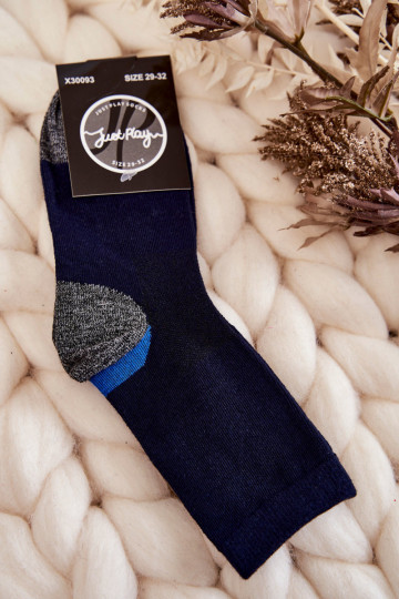 Jugend Groß BaumZuollsocken Dunkelblau