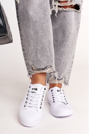 Damen Sport-Schuhe BIG STAR IN274835 Weiß 2