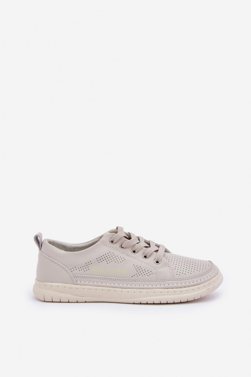 Sneaker aus Ermöglichtturleder graue Farbe Cloesa Sneaker aus Ermöglichtturleder graue Farbe Cloesa