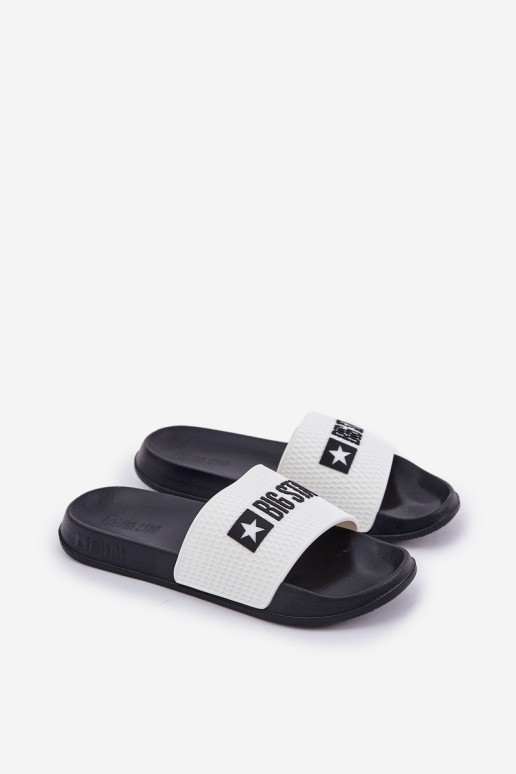 für Männer Hausschuhe Big Star JJ174506 Zueiße Farbe