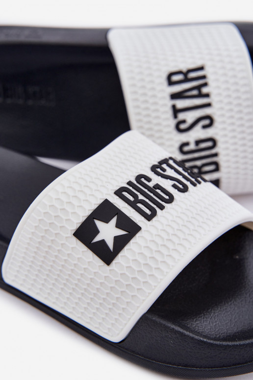 für Männer Hausschuhe Big Star JJ174506 Zueiße Farbe