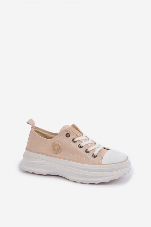 Frauen Schuhe mit modischer Es mussssivsohle Big Star NN274127 Beige Frauen Schuhe mit modischer Es mussssivsohle Big Star NN274127 Beige