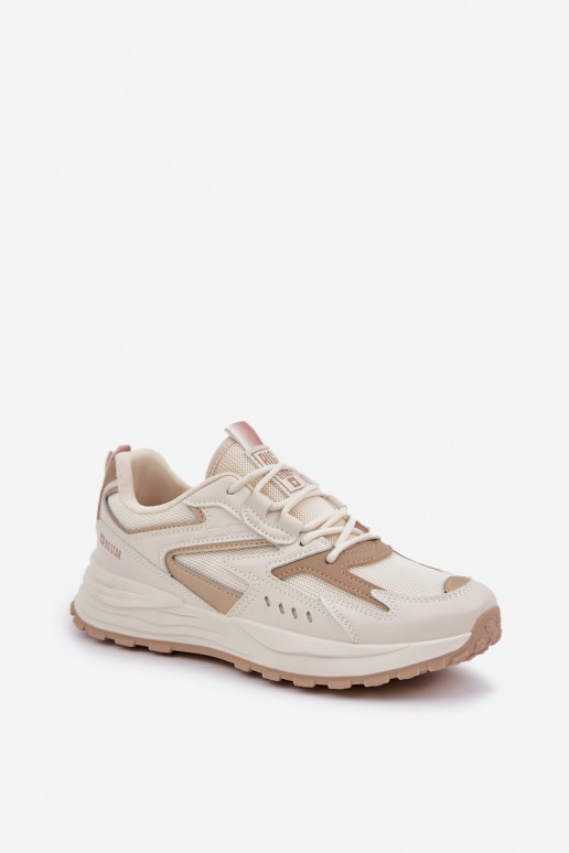 Turnschuhe Feminin Big Star NN274A096 HI-POLY SYSTEM Beige Turnschuhe Feminin Big Star NN274A096 HI-POLY SYSTEM Beige