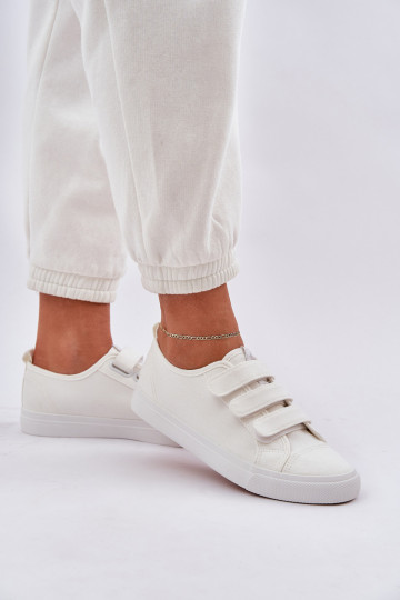 Jugend Turnschuhe mit flacher Sohle mit Klebeverschlüssen Zueiße Farbe Dilan 2