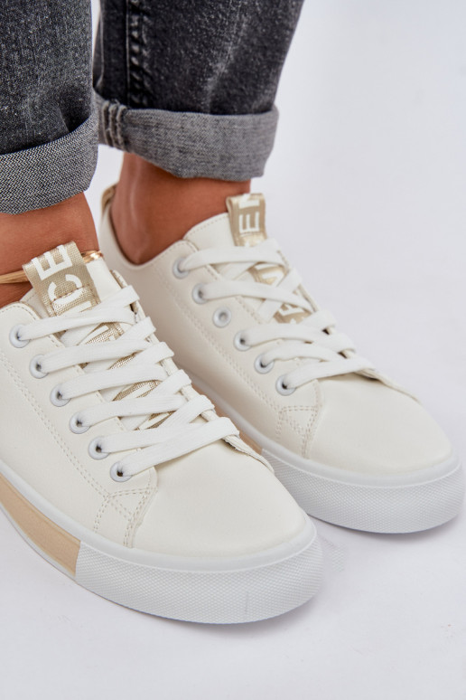 Klassische Sneaker-Stilvolllle goldene Farbe Ville