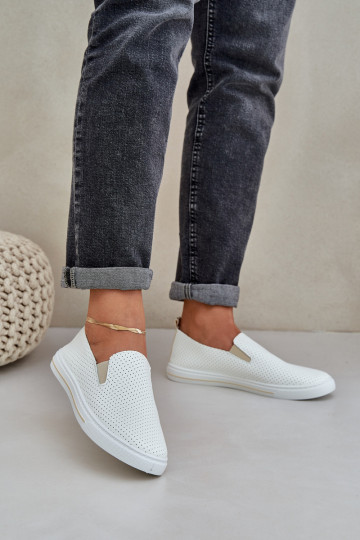 Ein überzeugendes Stilvollll Eko Haut Feminin Turnschuhe lässige Schuhe mit einer Notiz elfenbeinfarbe Zalinne 2