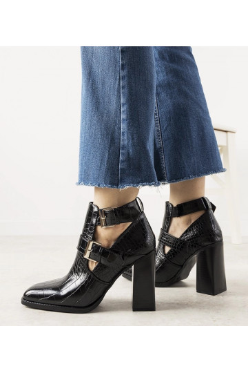 Schwarze Stiefeletten mit... 2