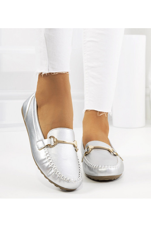 Silberne Ilana-Loafer für Damen