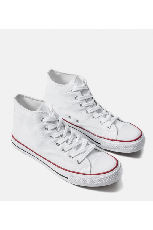 Weiße hohe Sneakers von Rood