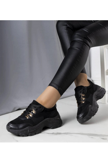 Schwarze Sneaker aus... 2