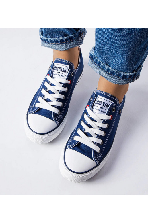 Marineblaue klassische Big Star...