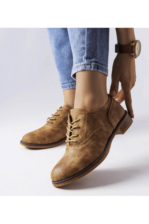Braune perforierte Kairaouani-Schuhe Braune perforierte Kairaouani-Schuhe