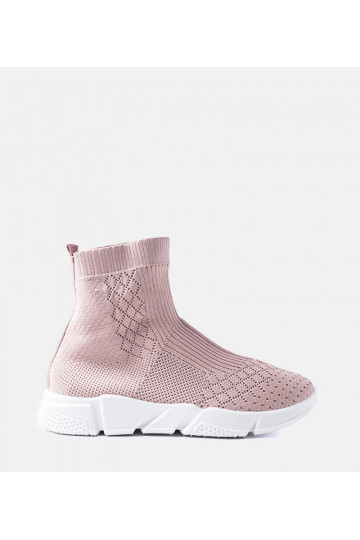 Rosa Socken-Sneaker von Olot