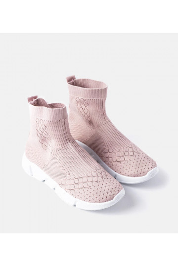 Rosa Socken-Sneaker von Olot 2