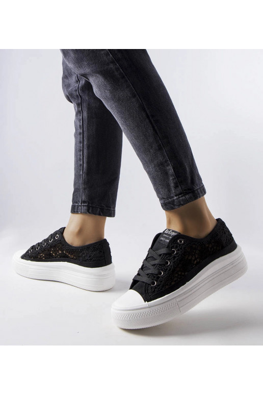 Schwarze Lee Cooper Sneakers...