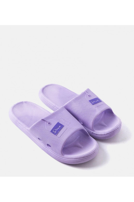 Flip-Flops „Montecalvo“ aus violettem...