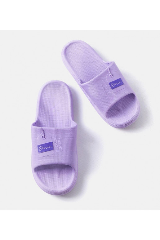 Flip-Flops „Montecalvo“ aus violettem...