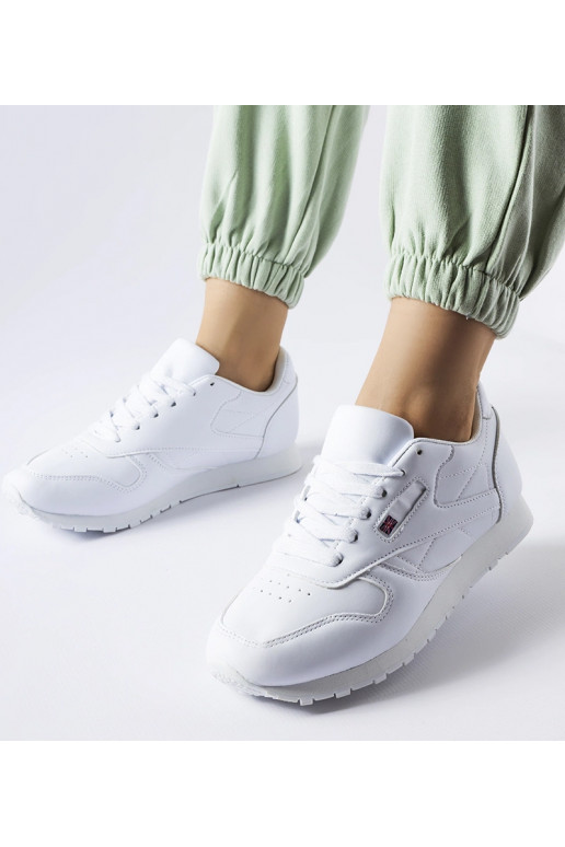 Weiße klassische Sneakers Poulsen
