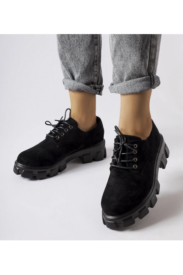 Schwarze flache Schuhe von... 2