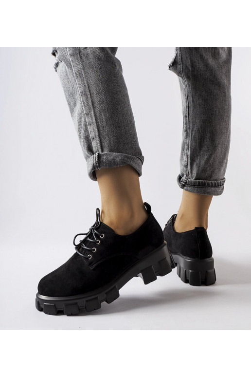 Schwarze flache Schuhe von Cloutier Schwarze flache Schuhe von Cloutier