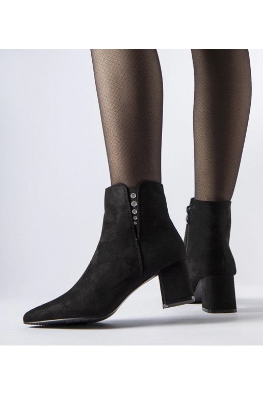 Schwarze Stiefeletten aus...