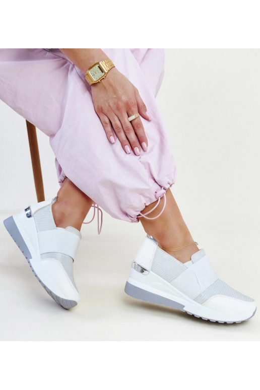 Weiße Kallay-Keilsneaker