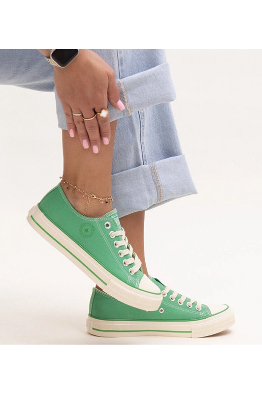 Grüne Big Star Sneakers NN274268