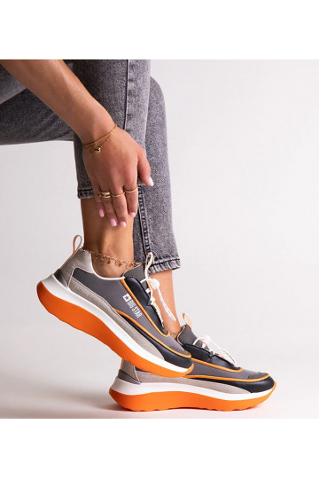 Graue Turnschuhe Big Star...