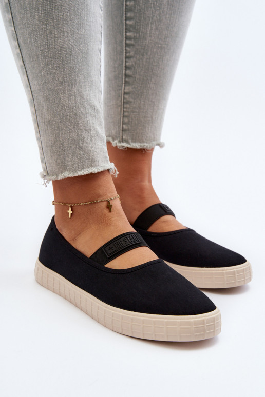 Frauen Schuhe Big Star NN274603 schZuarze Farbe