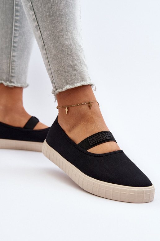 Frauen Schuhe Big Star NN274603 schZuarze Farbe