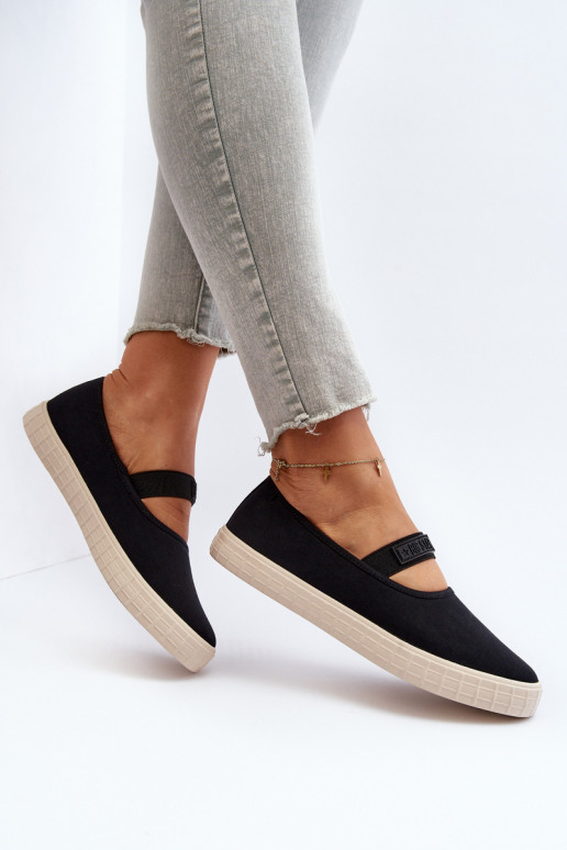 Frauen Schuhe Big Star NN274603 schZuarze Farbe