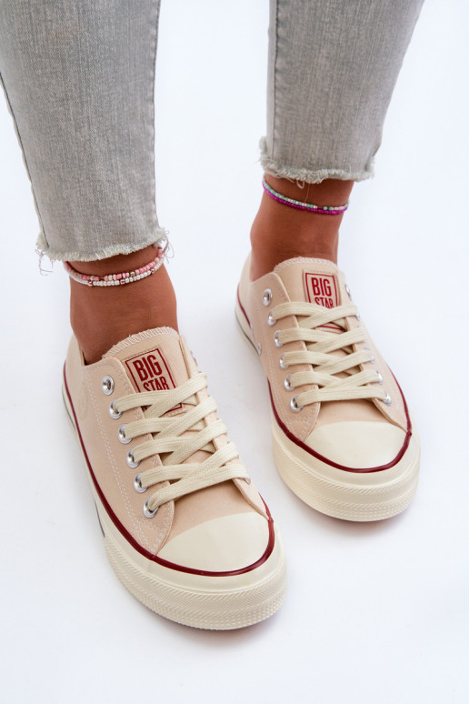 Niedrig Freizeitschuhe Big Star NN274272 Beige