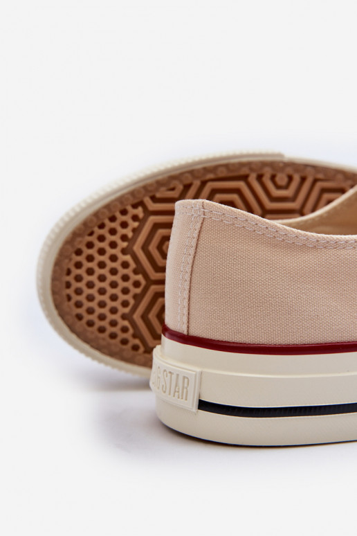 Niedrig Freizeitschuhe Big Star NN274272 Beige