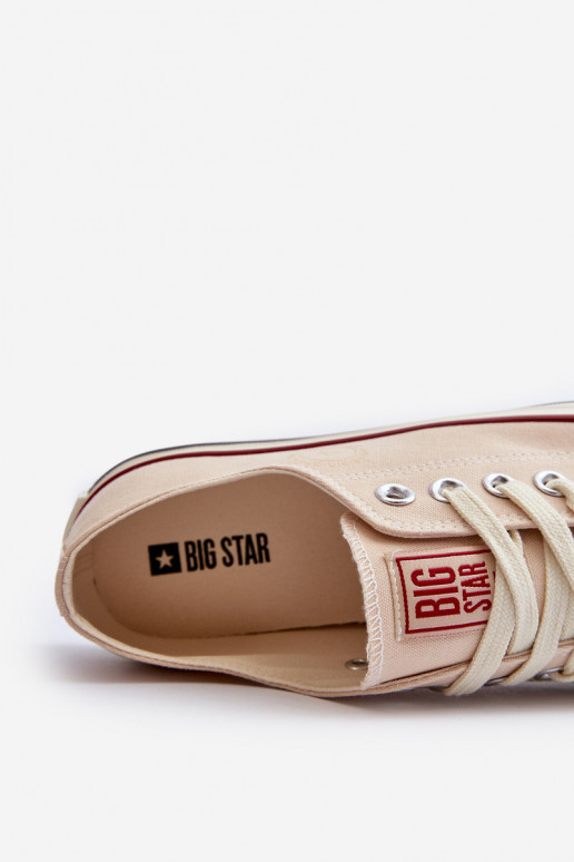 Niedrig Freizeitschuhe Big Star NN274272 Beige