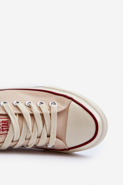 Niedrig Freizeitschuhe Big Star NN274272 Beige