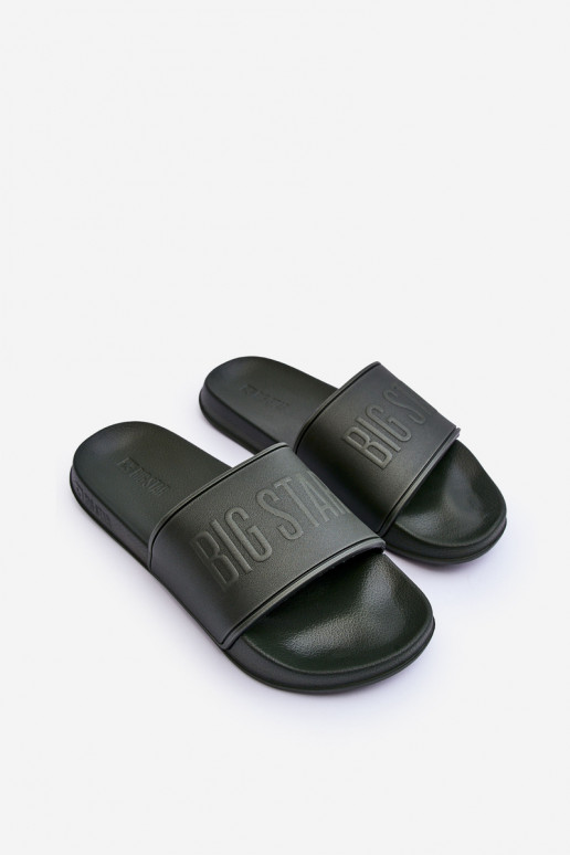 Leichte Hausschuhe aus Schaumstoff Männlich Big Star MM174324 Khaki-Farbe-Farbe Leichte Hausschuhe aus Schaumstoff Männlich Big Star MM174324 Khaki-Farbe-Farbe